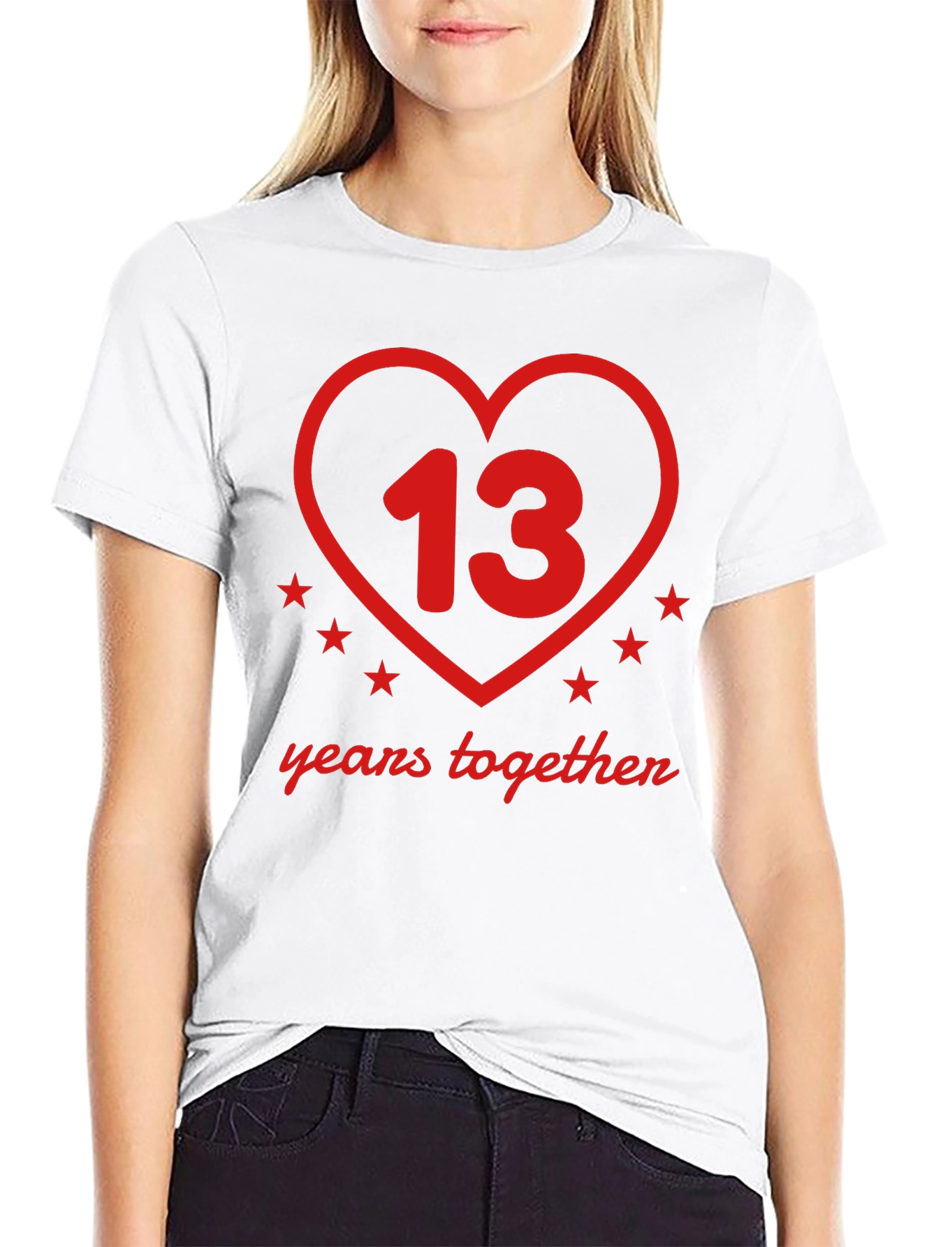 13 Years Together Anniversary T-Shirt