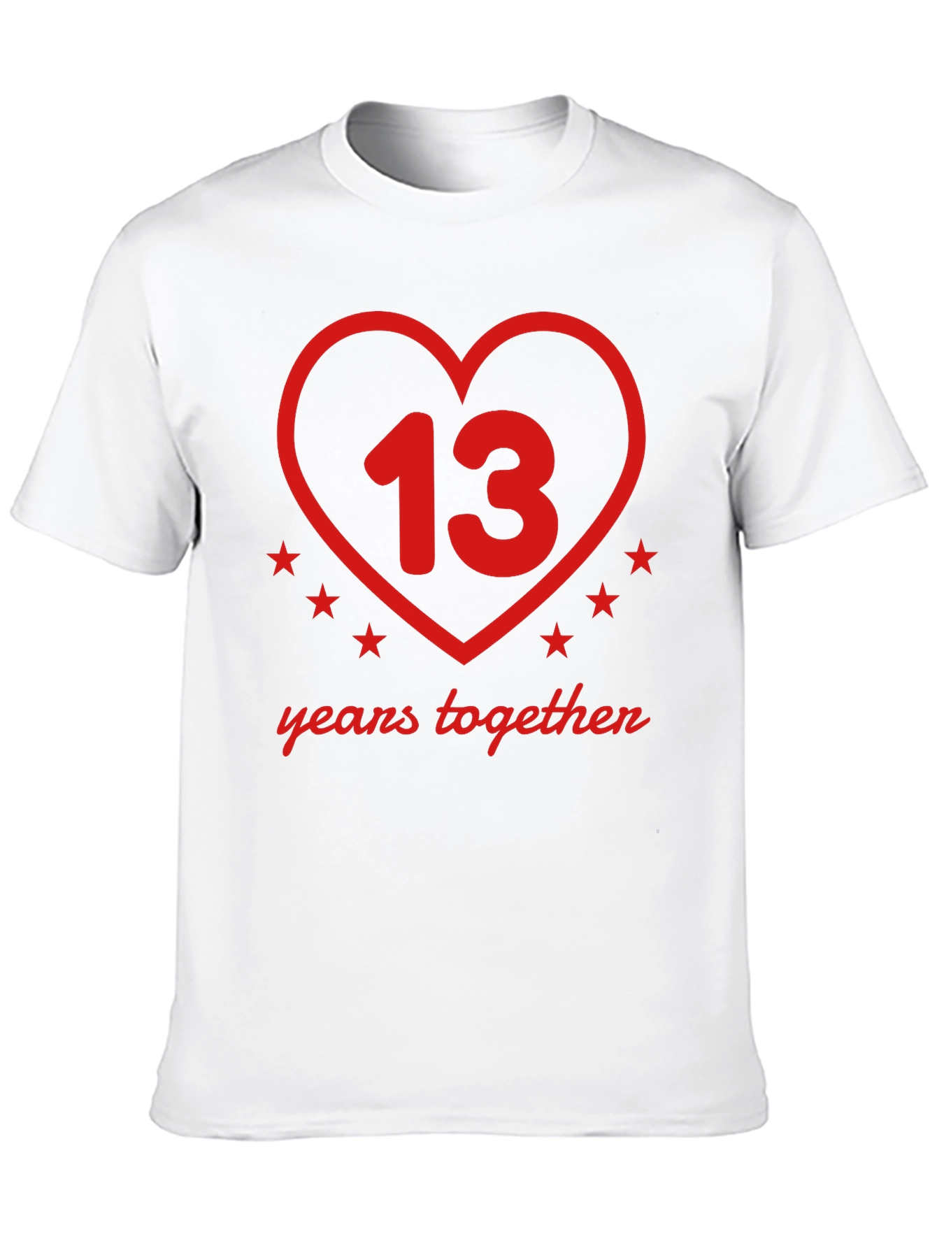 13 Years Together Anniversary T-Shirt