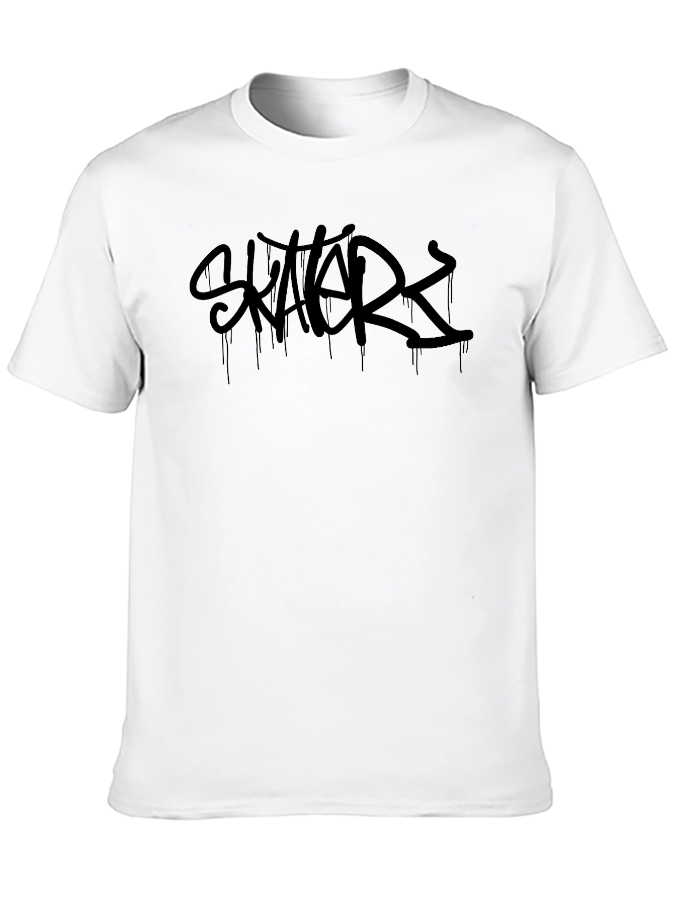 Skaters Black Graphic Tee