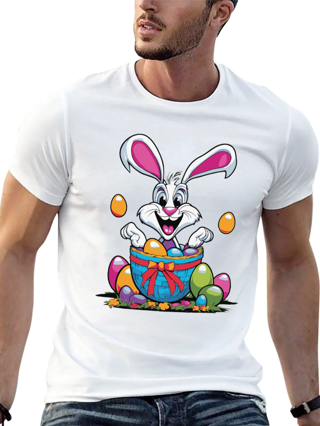 Easter Bunny Basket T-Shirt