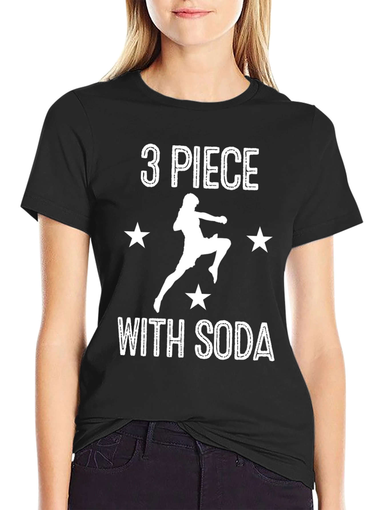 3 Piece with Soda Graphic Tee