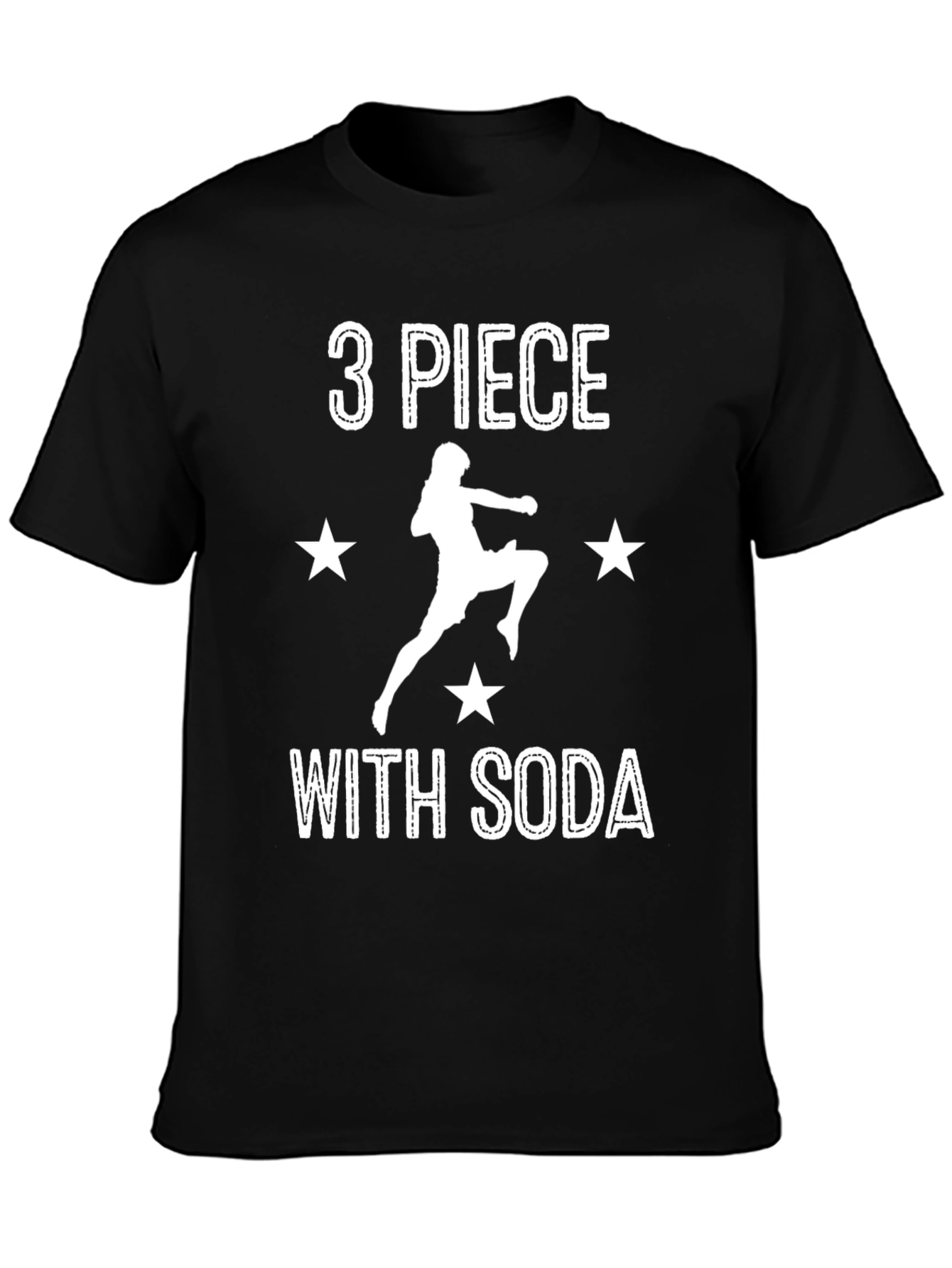 3 Piece with Soda Graphic Tee