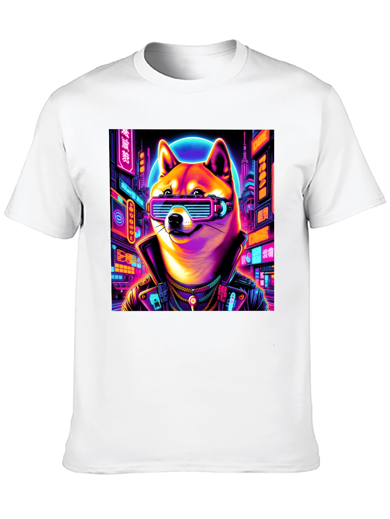 Cyberpunk Doge T-Shirt