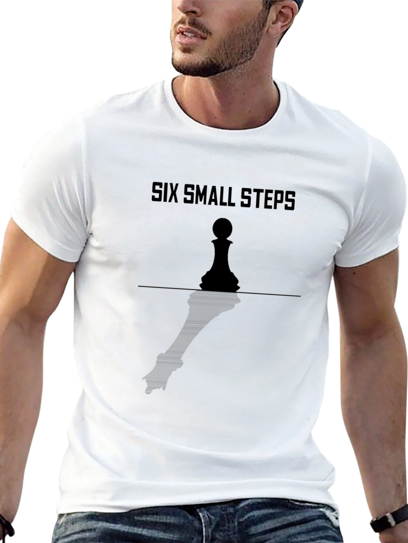 Six Small Steps Chess T-Shirt