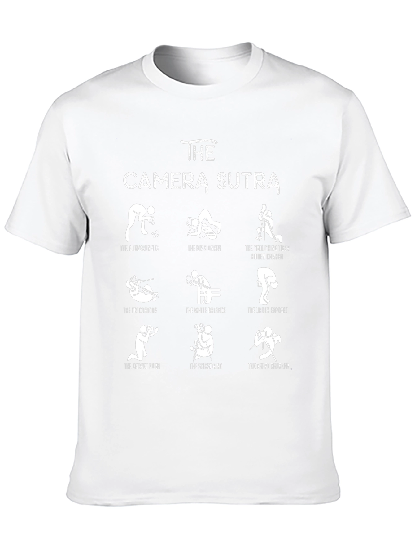 Camera Sutra Graphic Tee - Photography Humor