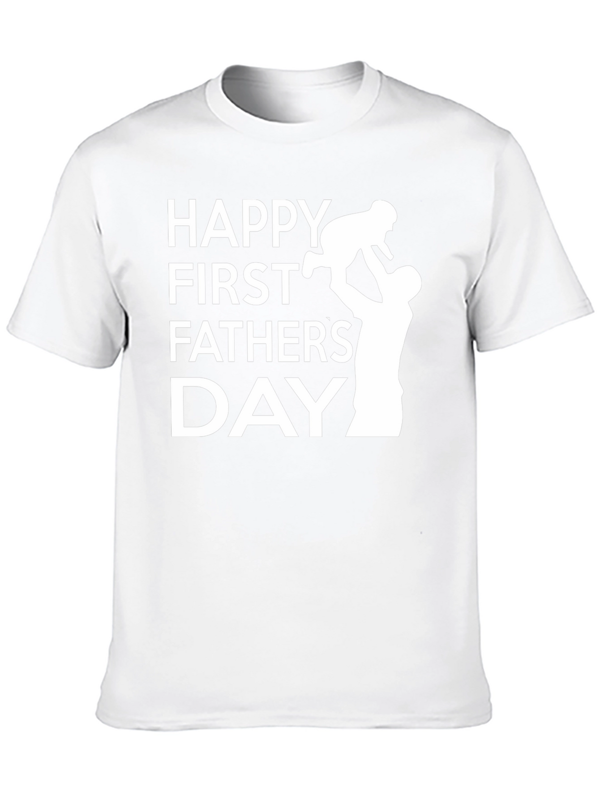 Happy First Fathers Day Graphic T-Shirt