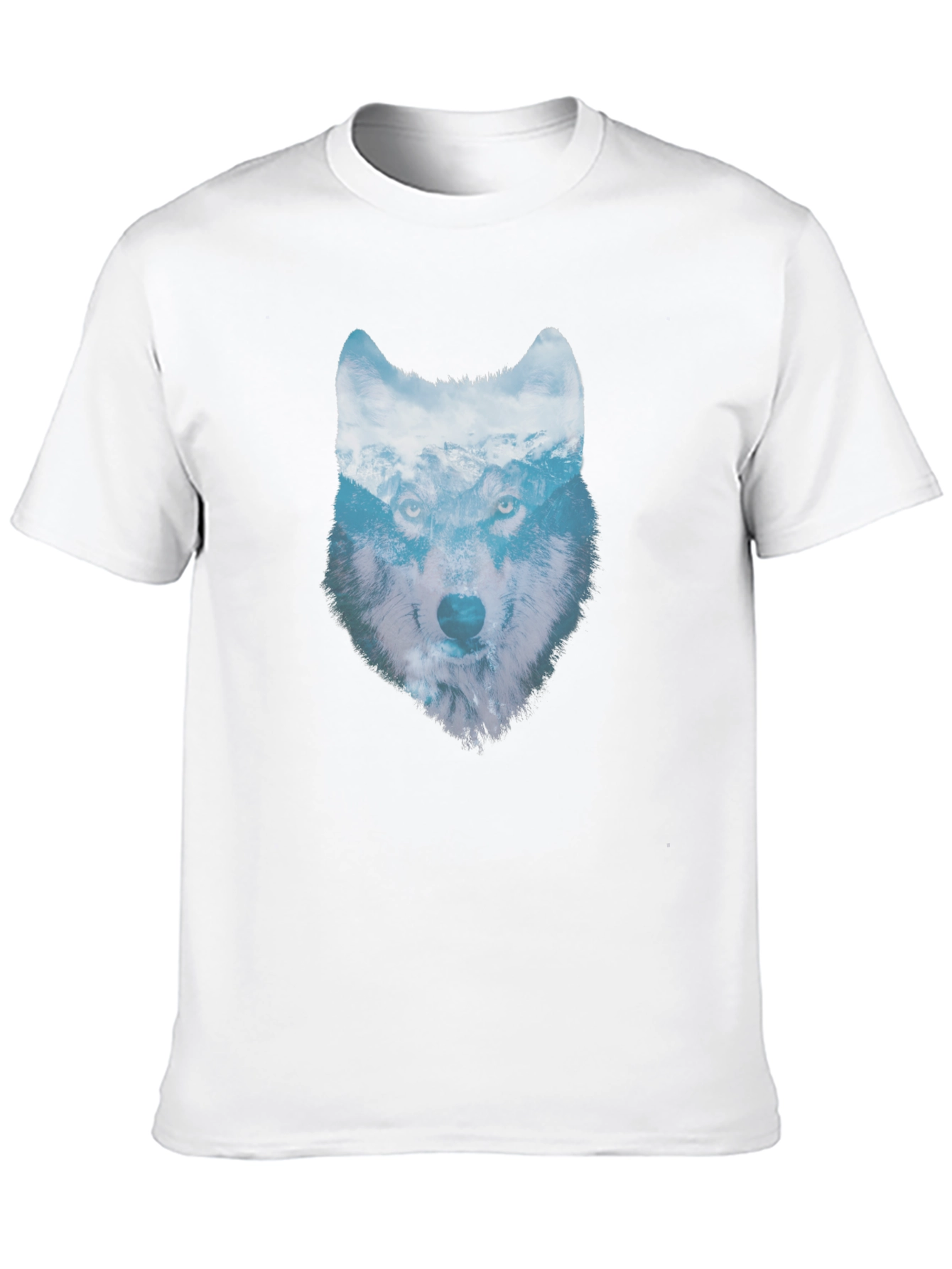 Wolf Graphic T-Shirt - Mens Black Tee