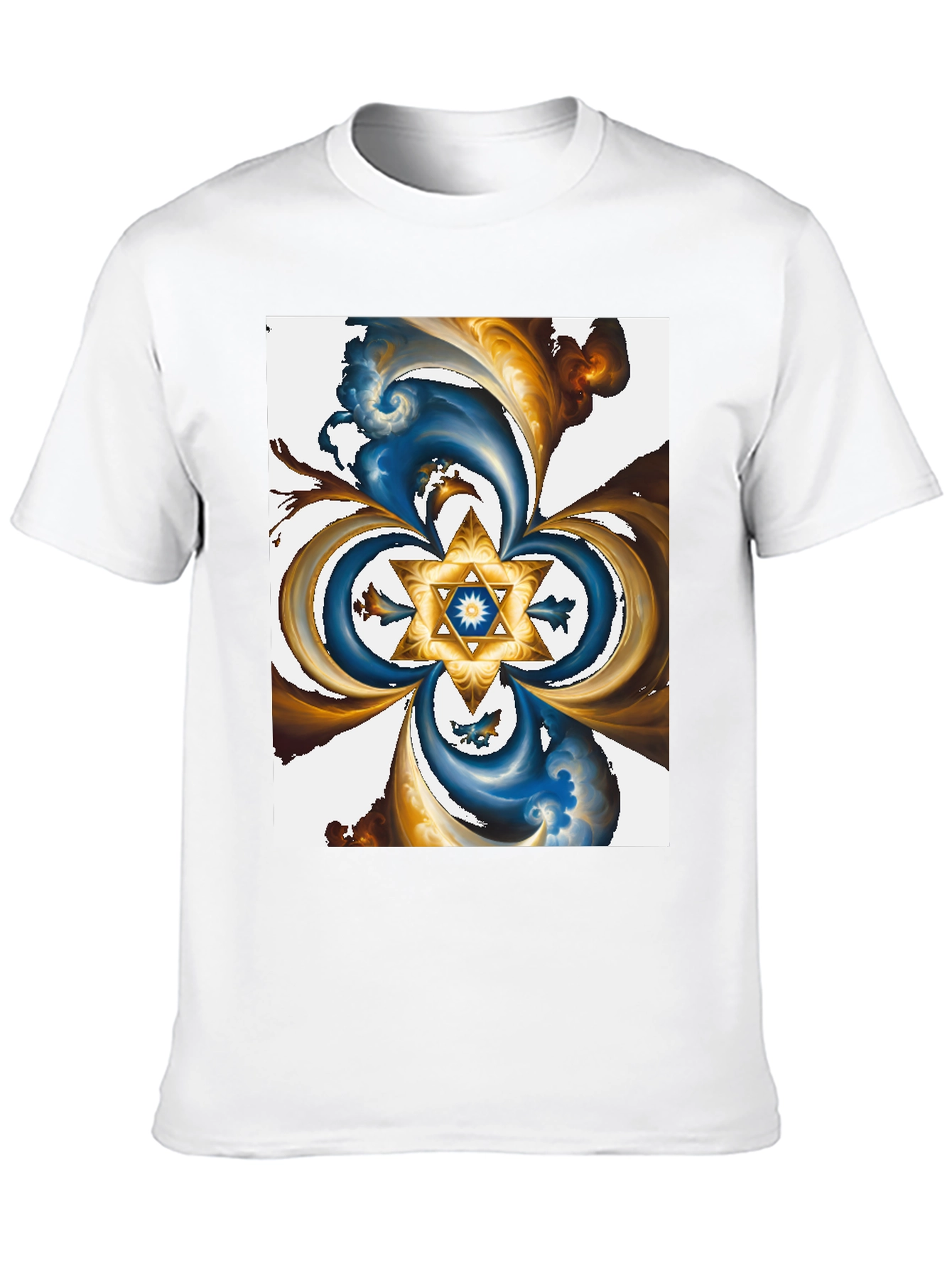 Abstract Star T-Shirt - Stylish Graphic Tee