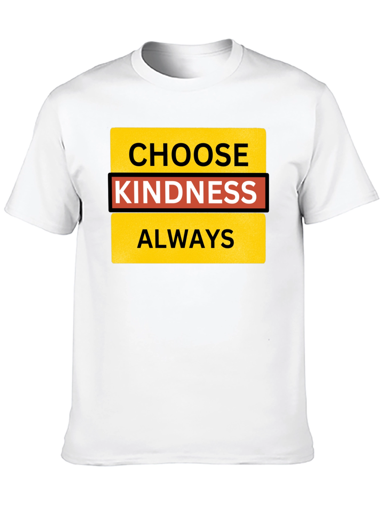 Choose Kindness Always Black T-Shirt