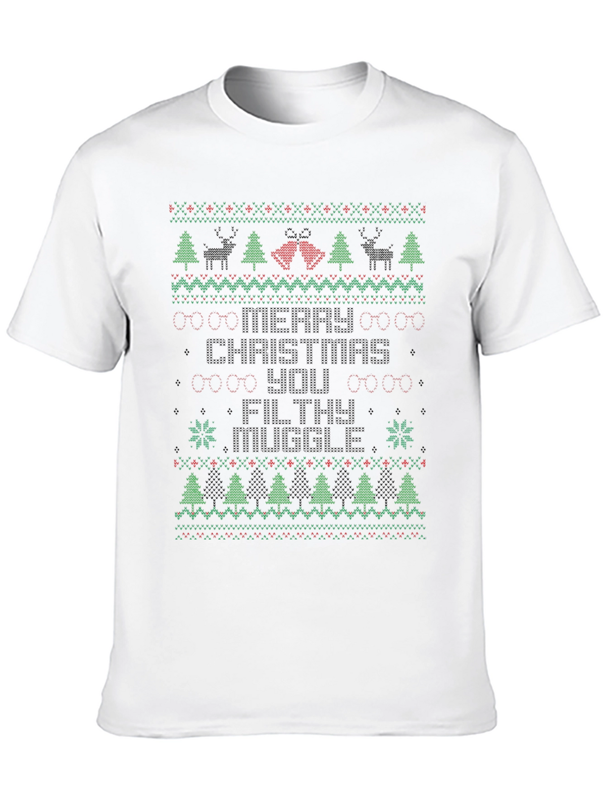 Merry Christmas Filthy Muggle Ugly Sweater T-Shirt