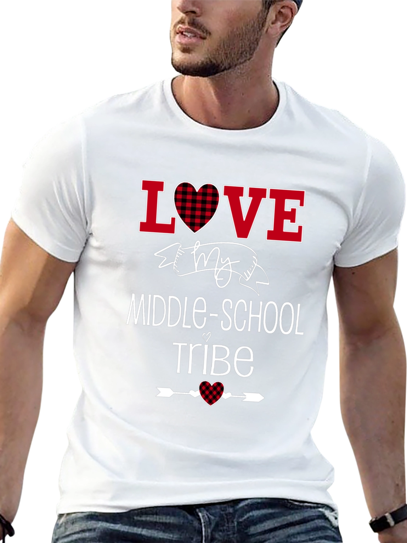 Love My Middle School Tribe Graphic Tee