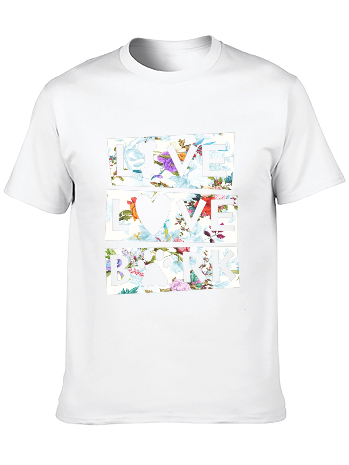 Live Love Bark Floral T-Shirt