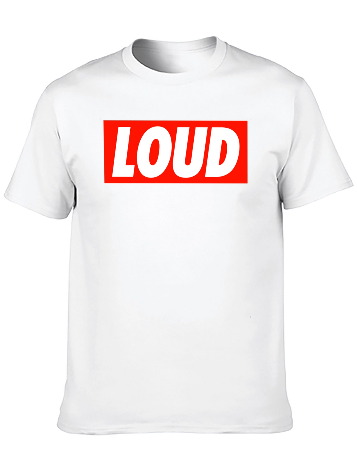 LOUD Graphic Tee - Bold Statement T-Shirt