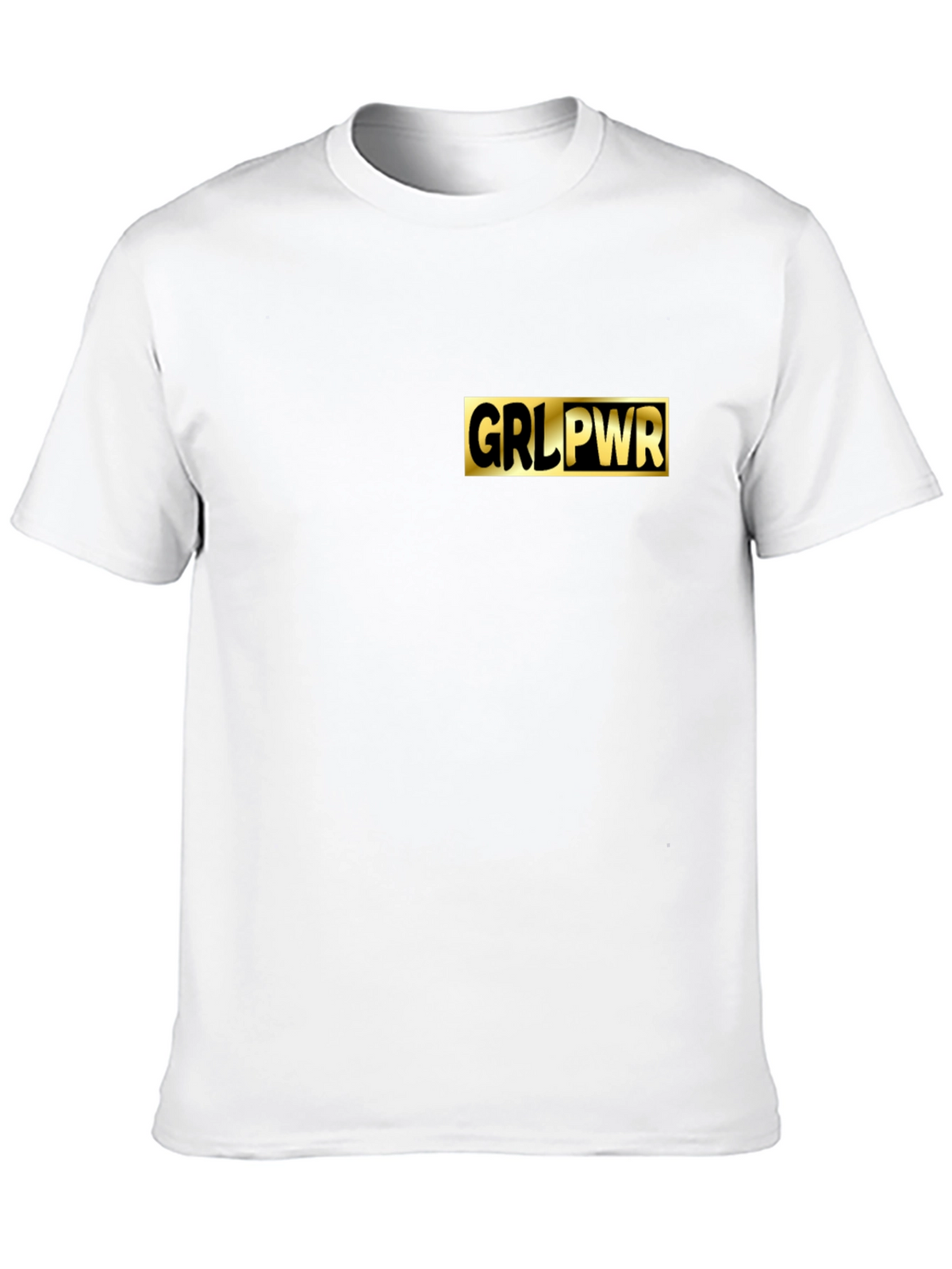 GRL PWR Black T-Shirt - Empowering Style