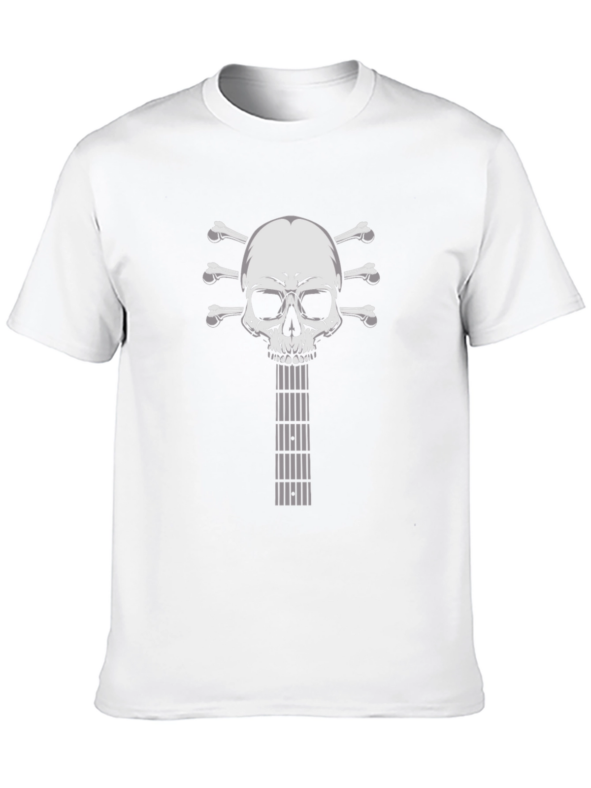 Skull Guitar Black T-Shirt