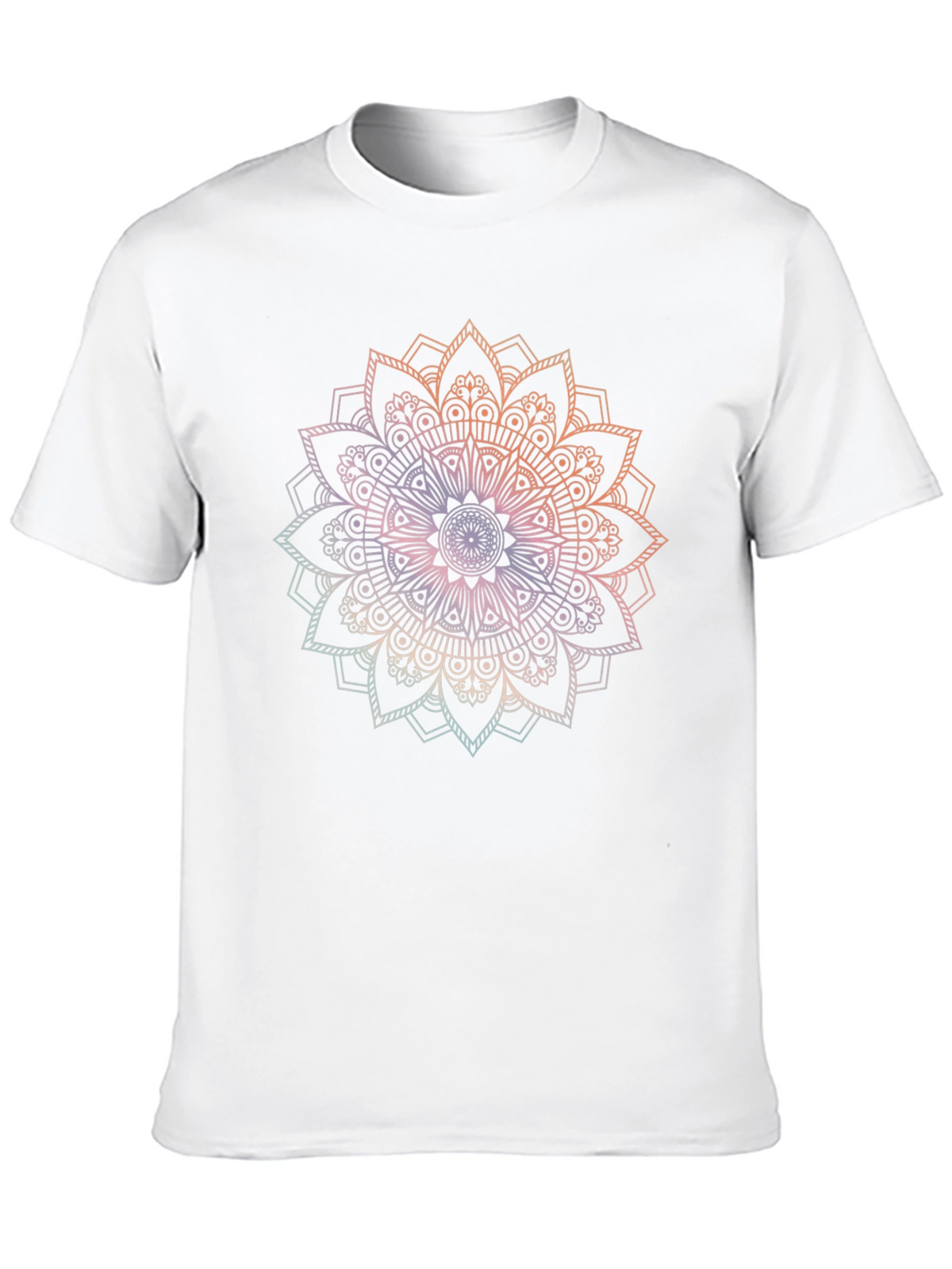 Mandala Graphic Print Mens T-Shirt