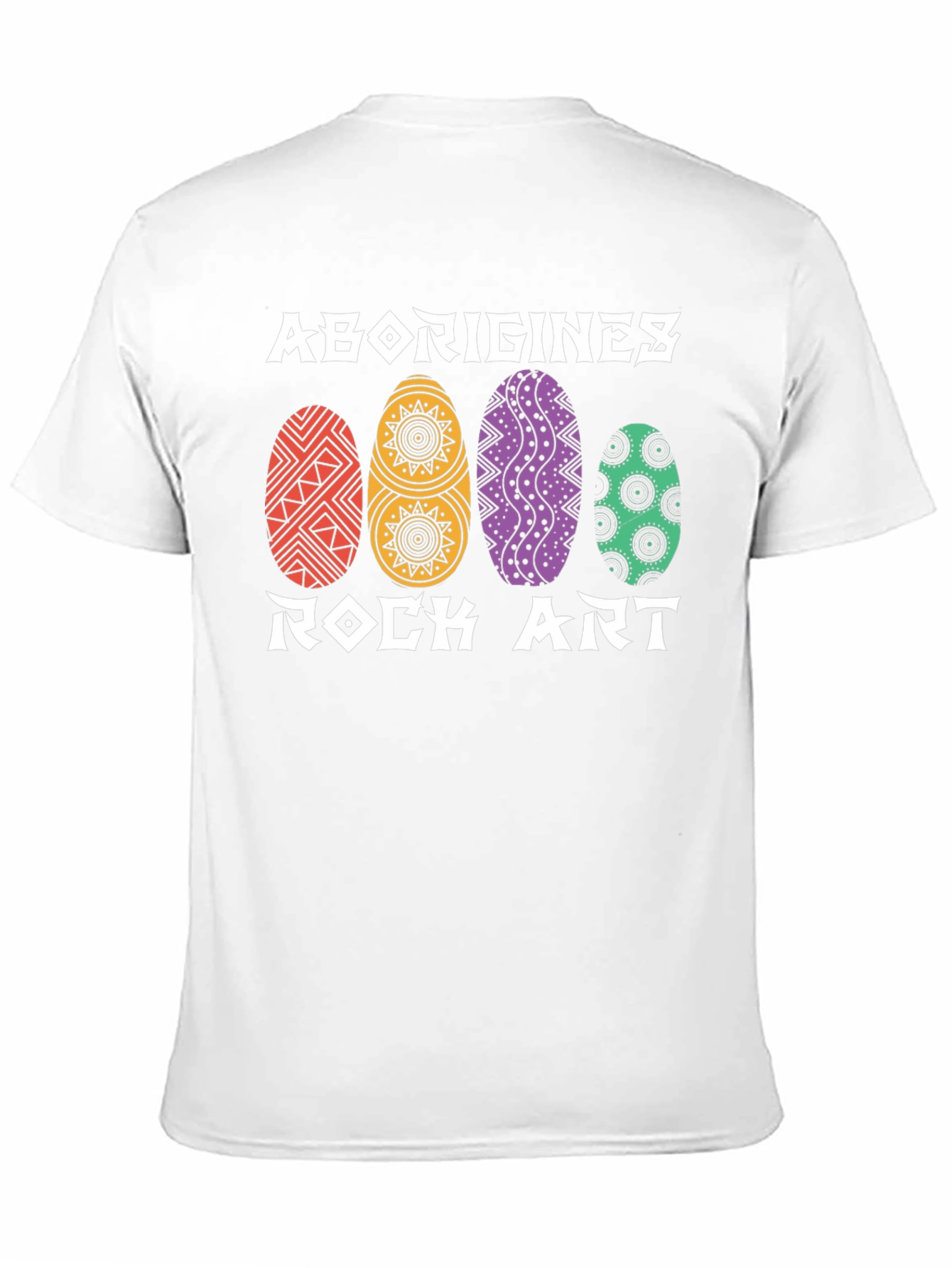 Aborigines Rock Art T-Shirt | Artistic Graphic Tee