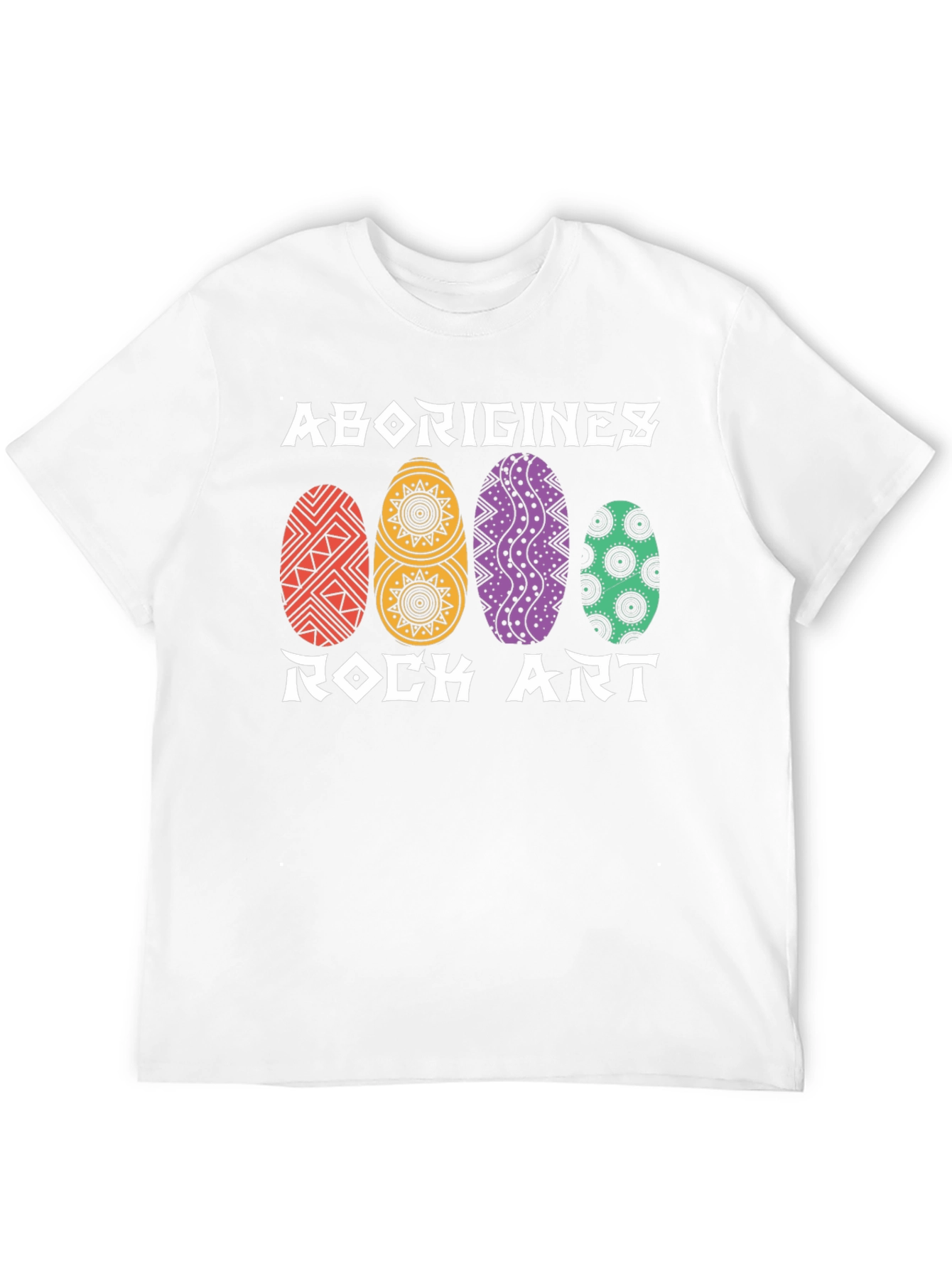 Aborigines Rock Art T-Shirt | Artistic Graphic Tee