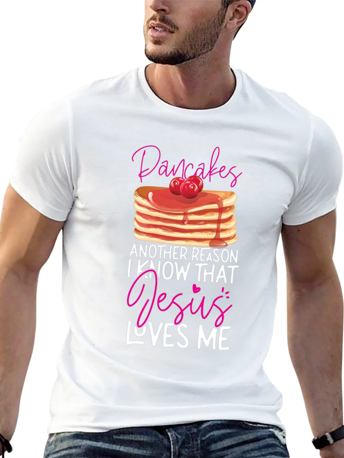 Pancakes and Jesus T-Shirt