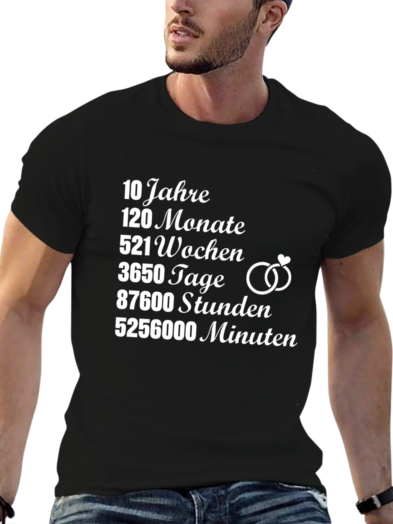 10 Year Anniversary T-Shirt - Perfect Gift