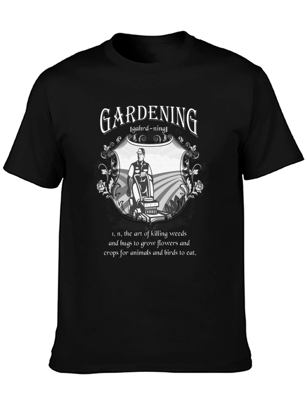 Gardening Definition Graphic T-Shirt