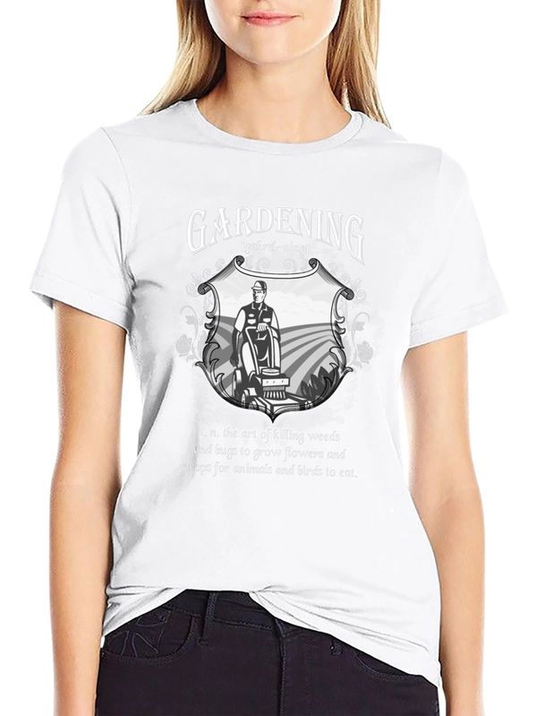 Gardening Definition Graphic T-Shirt