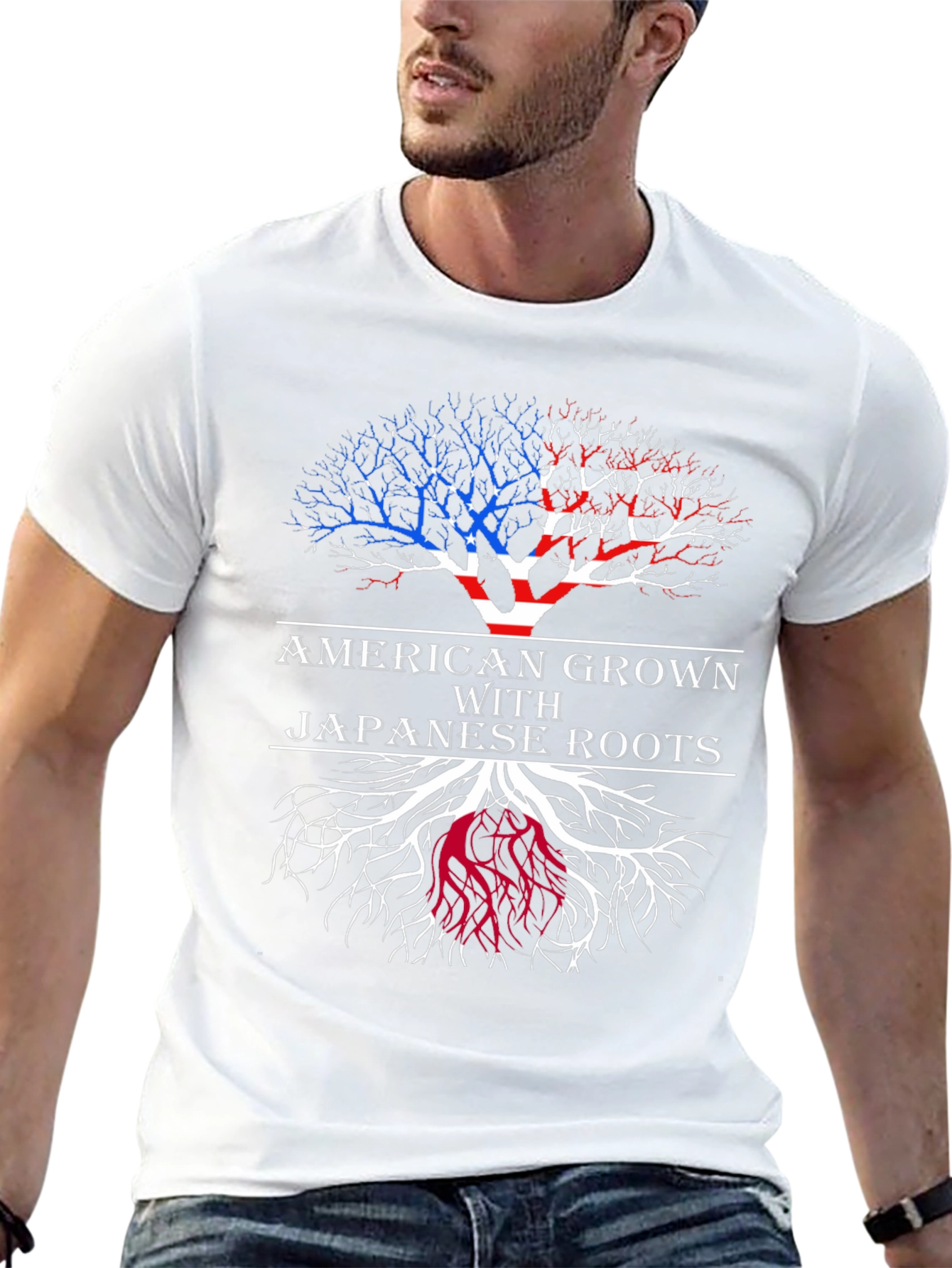 American Grown with Japanese Roots T-Shirt