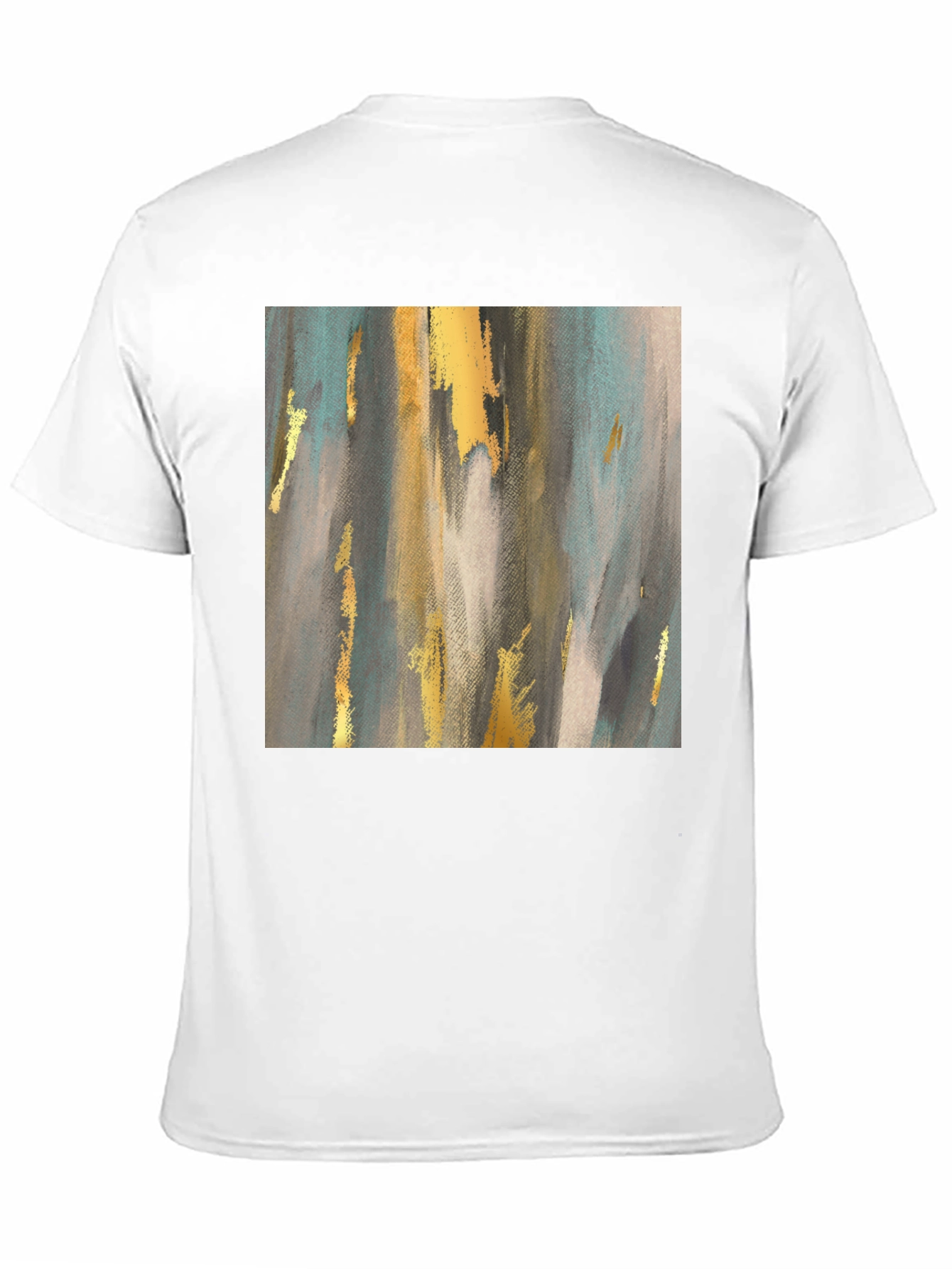 Abstract Art Graphic Tee - Modern Style Shirt