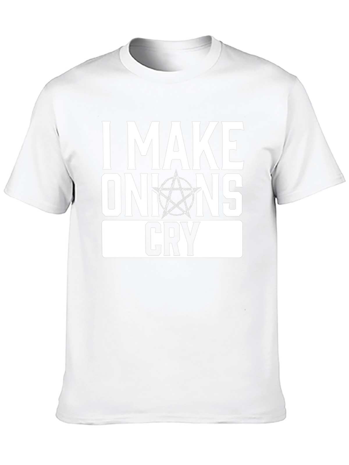 I Make Onions Cry Graphic Tee - Black