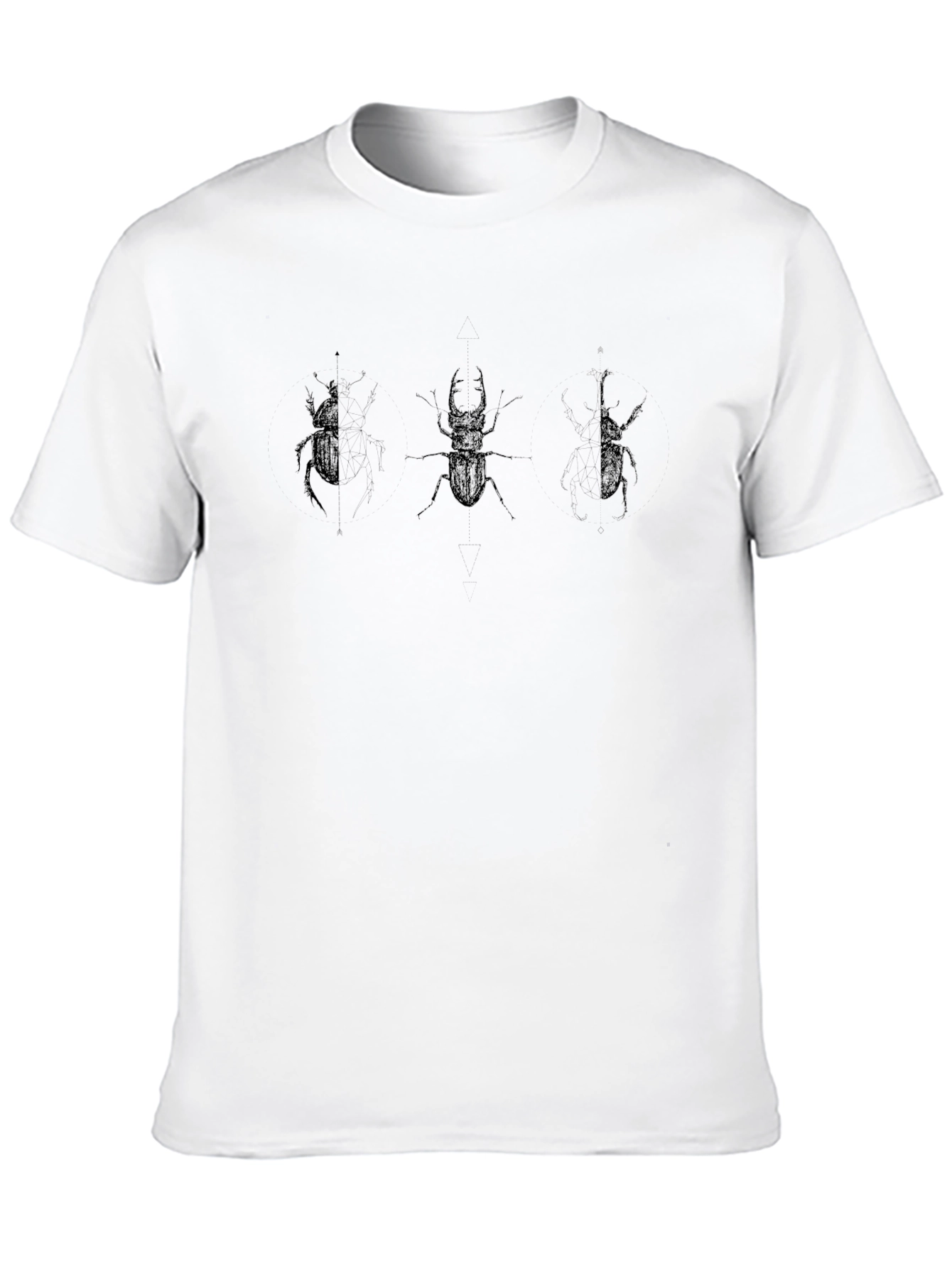 Beetle Graphic Tee - Black Short Sleeve