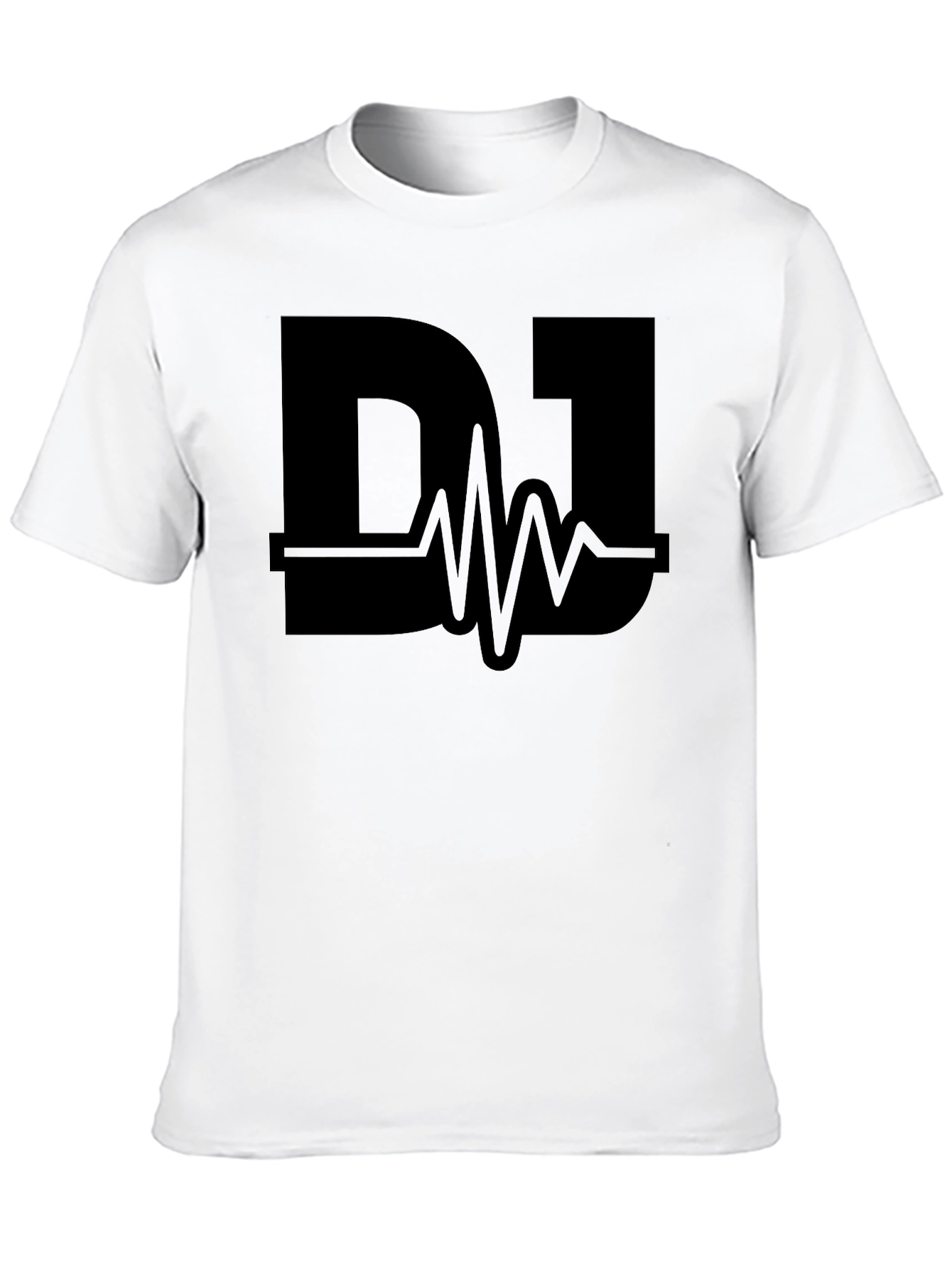 DJ Pulse Black T-Shirt - Music Lover Tee