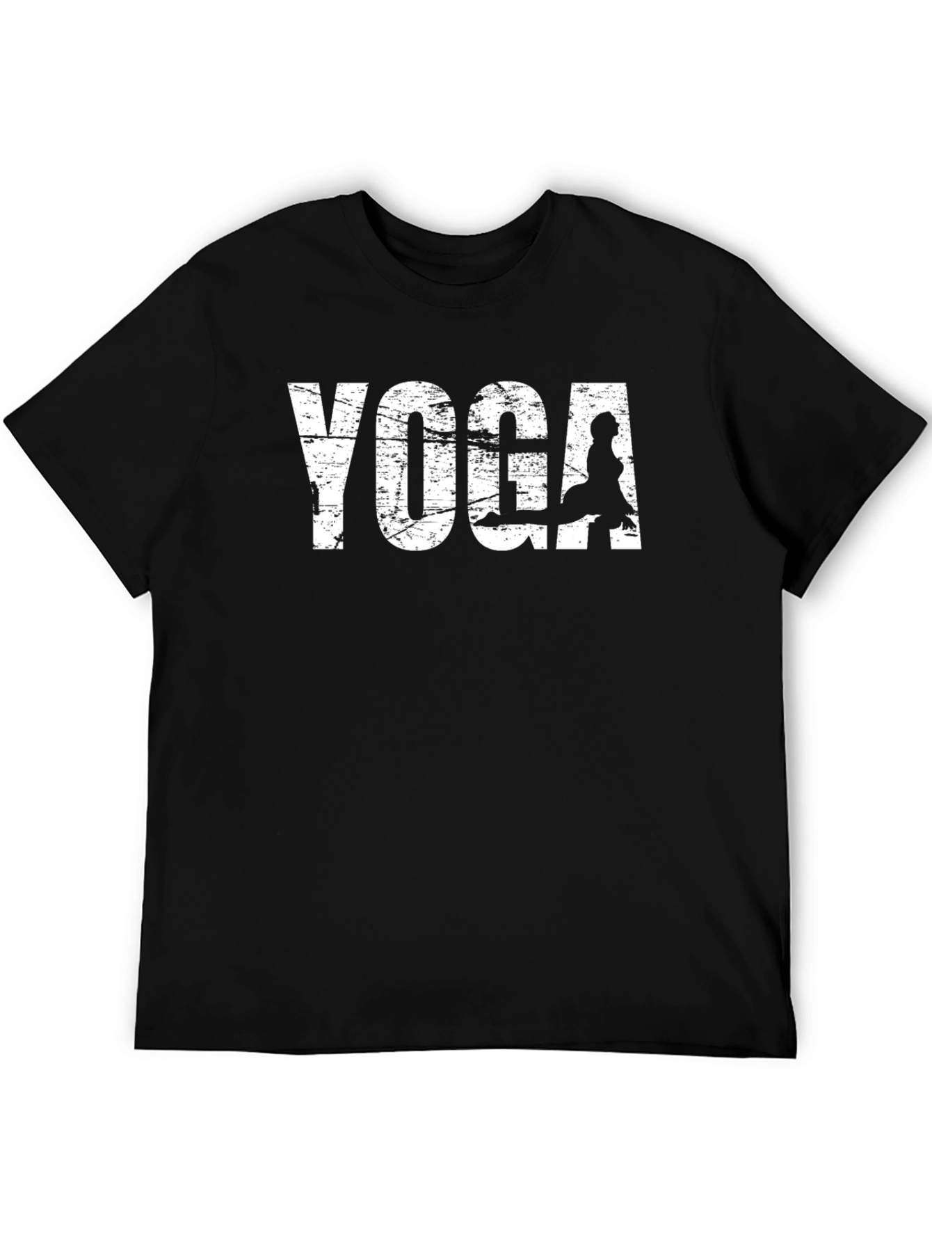 Yoga T-Shirt - Distressed Design