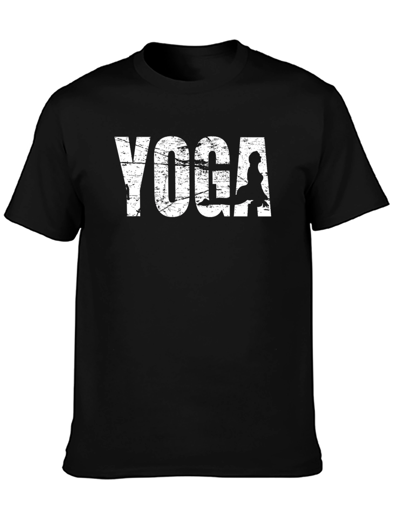 Yoga T-Shirt - Distressed Design