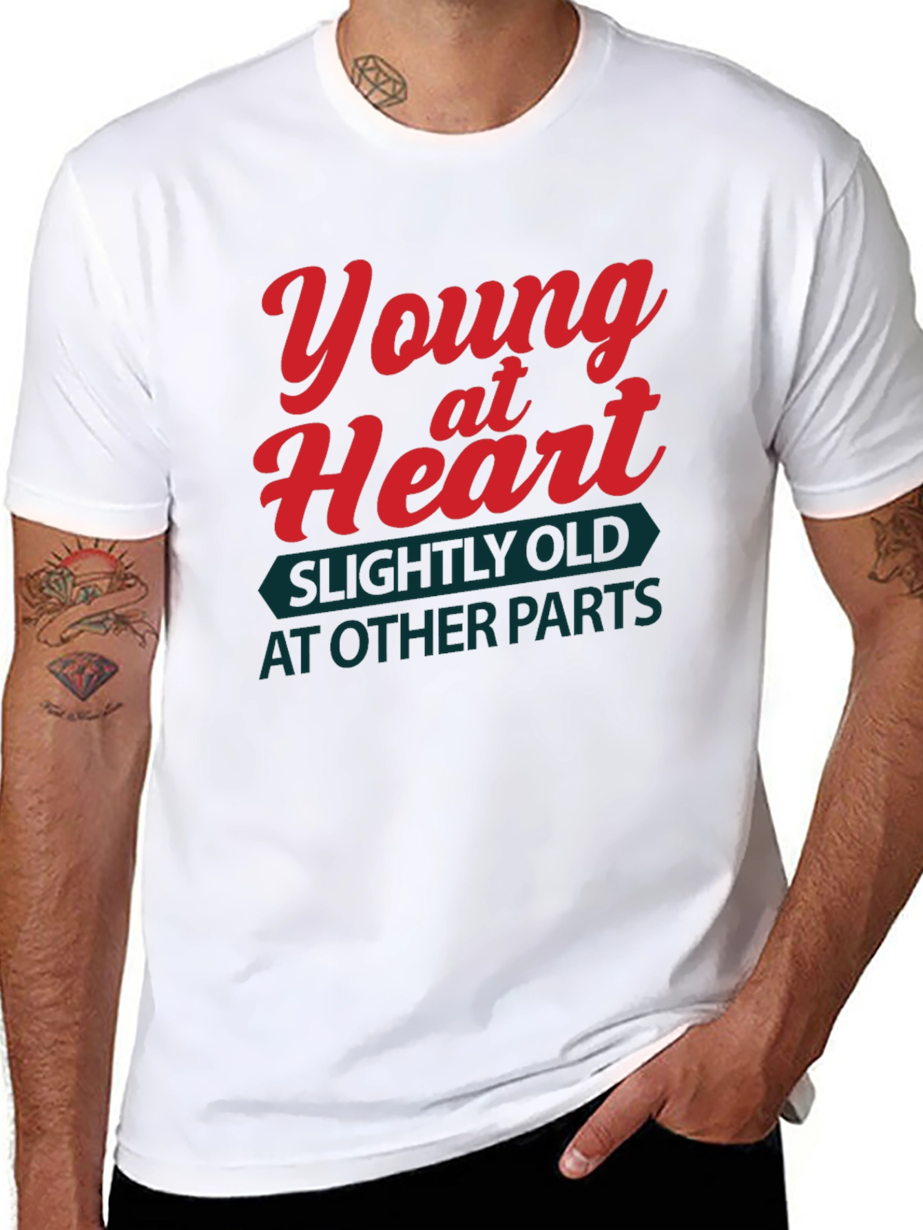 Young at Heart Graphic Tee