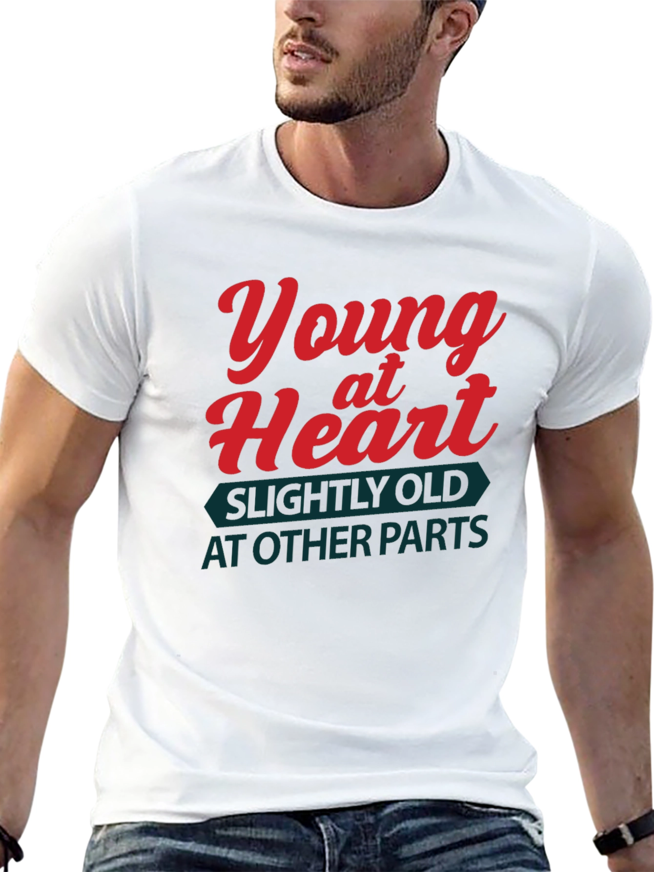 Young at Heart Graphic Tee