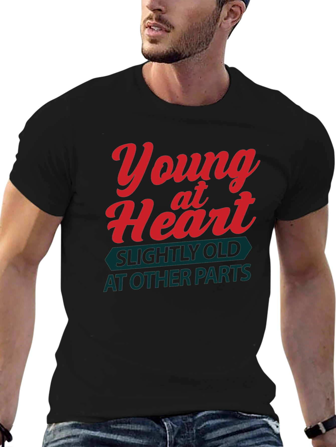 Young at Heart Graphic Tee