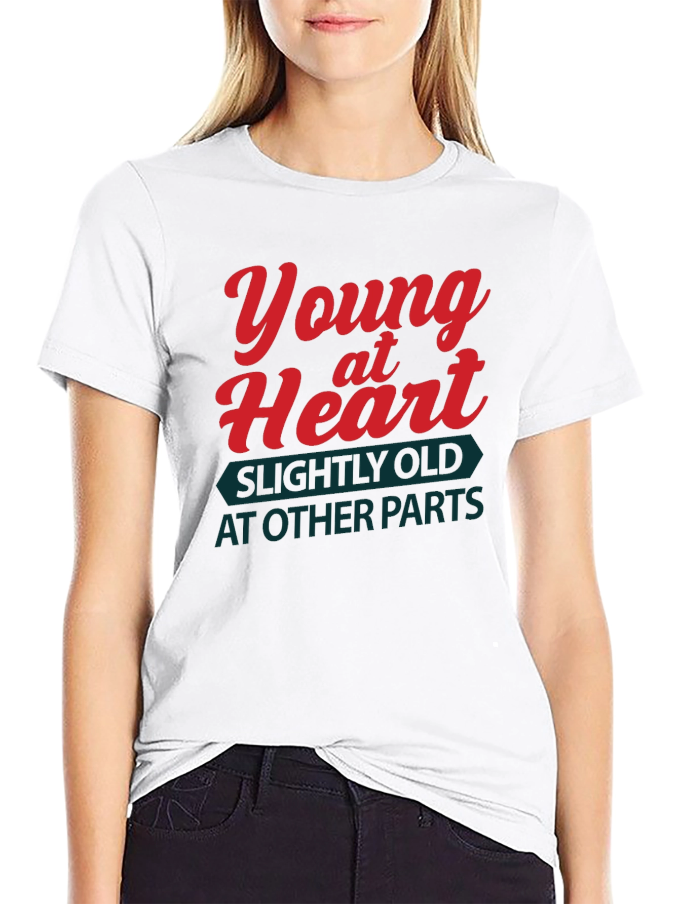 Young at Heart Graphic Tee