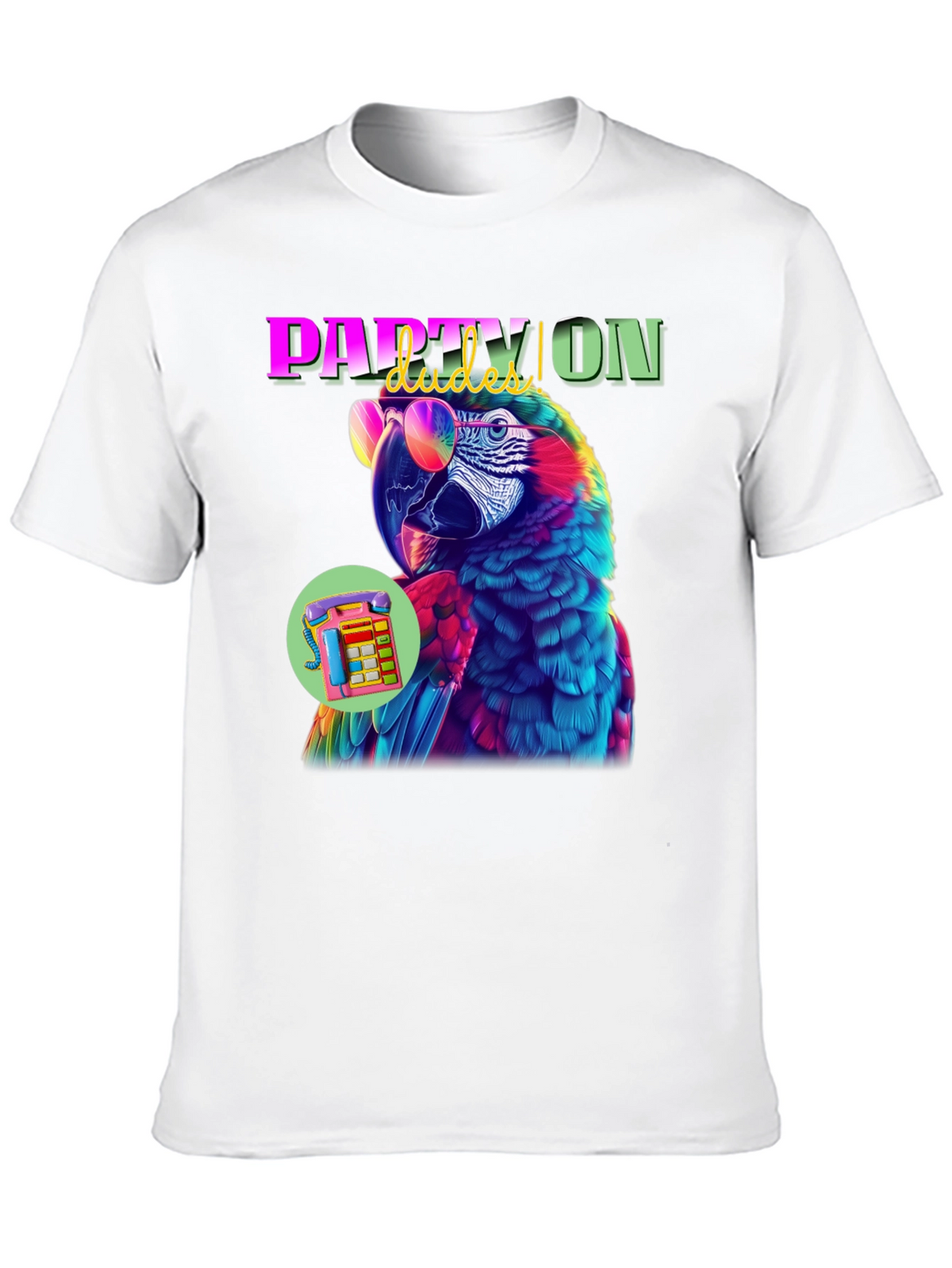 Party Parrot Graphic Tee