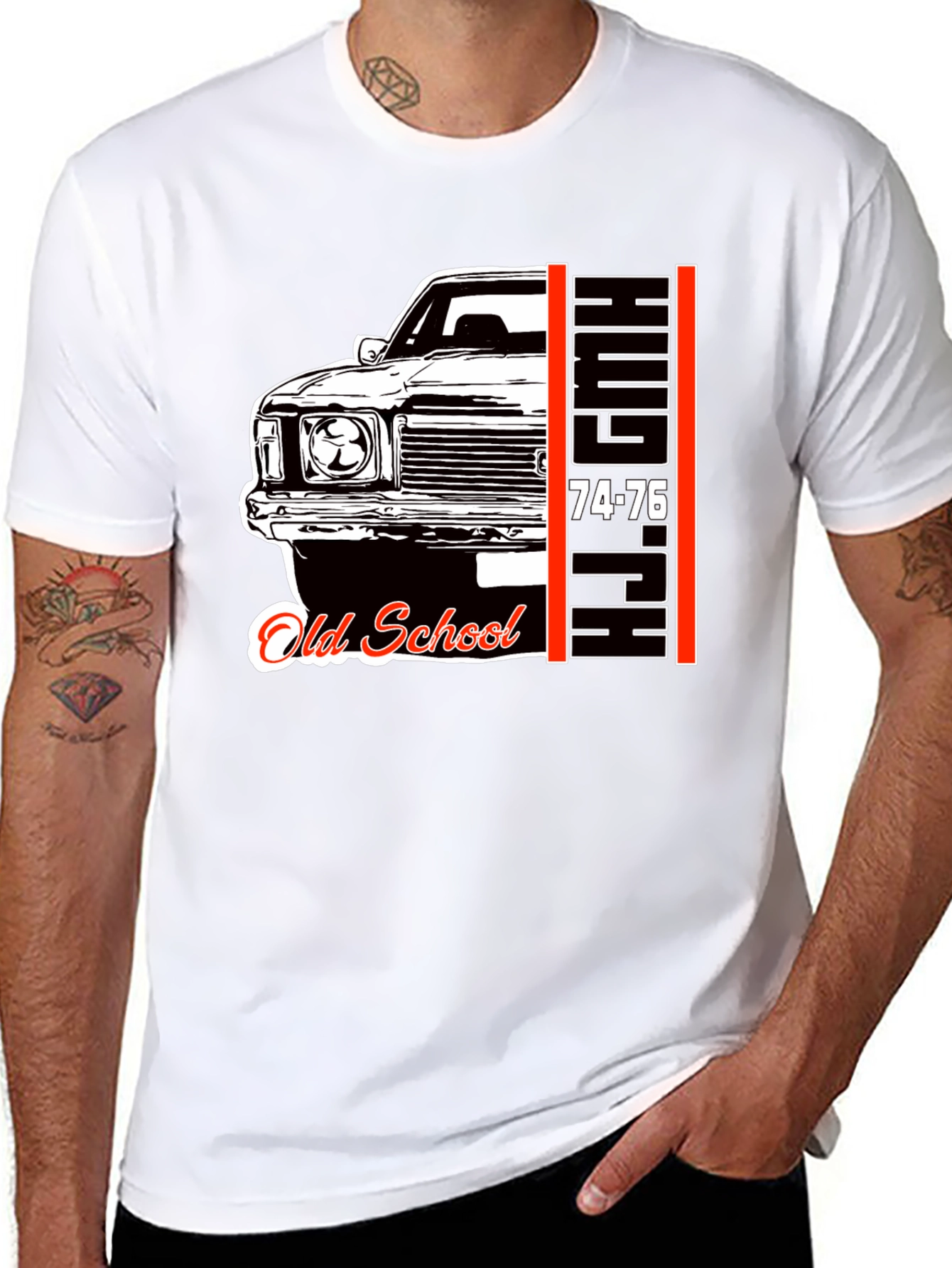 74-76 Chevy Nova Old School Graphic Tee
