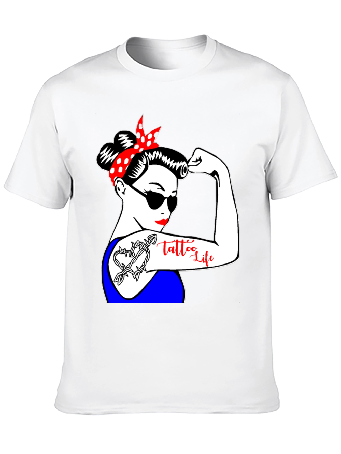 Tattooed Rosie the Riveter T-Shirt
