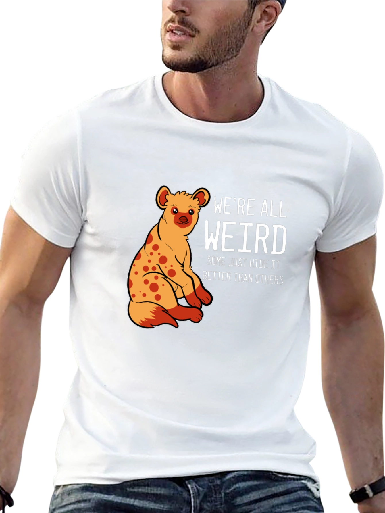 Were All Weird Hyena Graphic Tee
