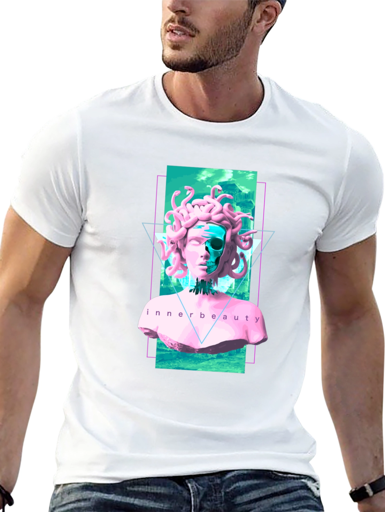 Medusa Inner Beauty Graphic T-Shirt