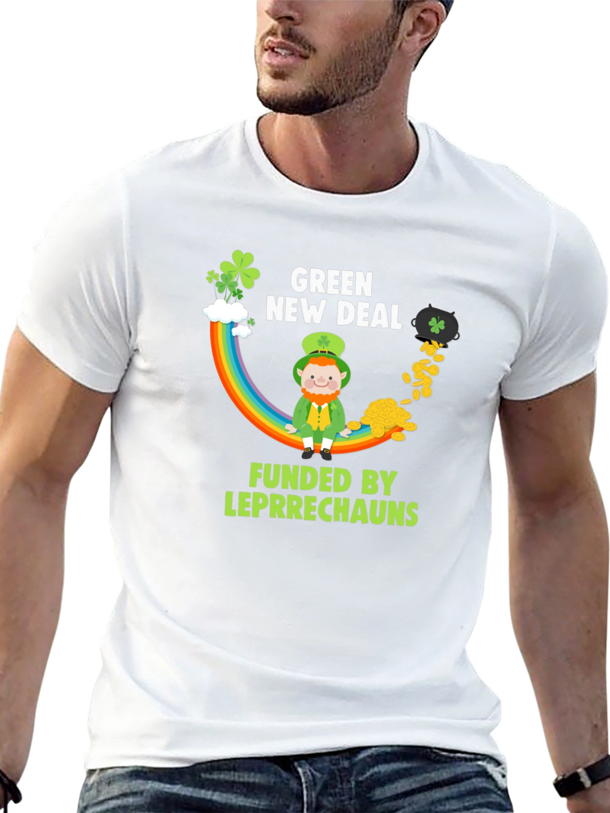 Green New Deal Leprechaun T-Shirt