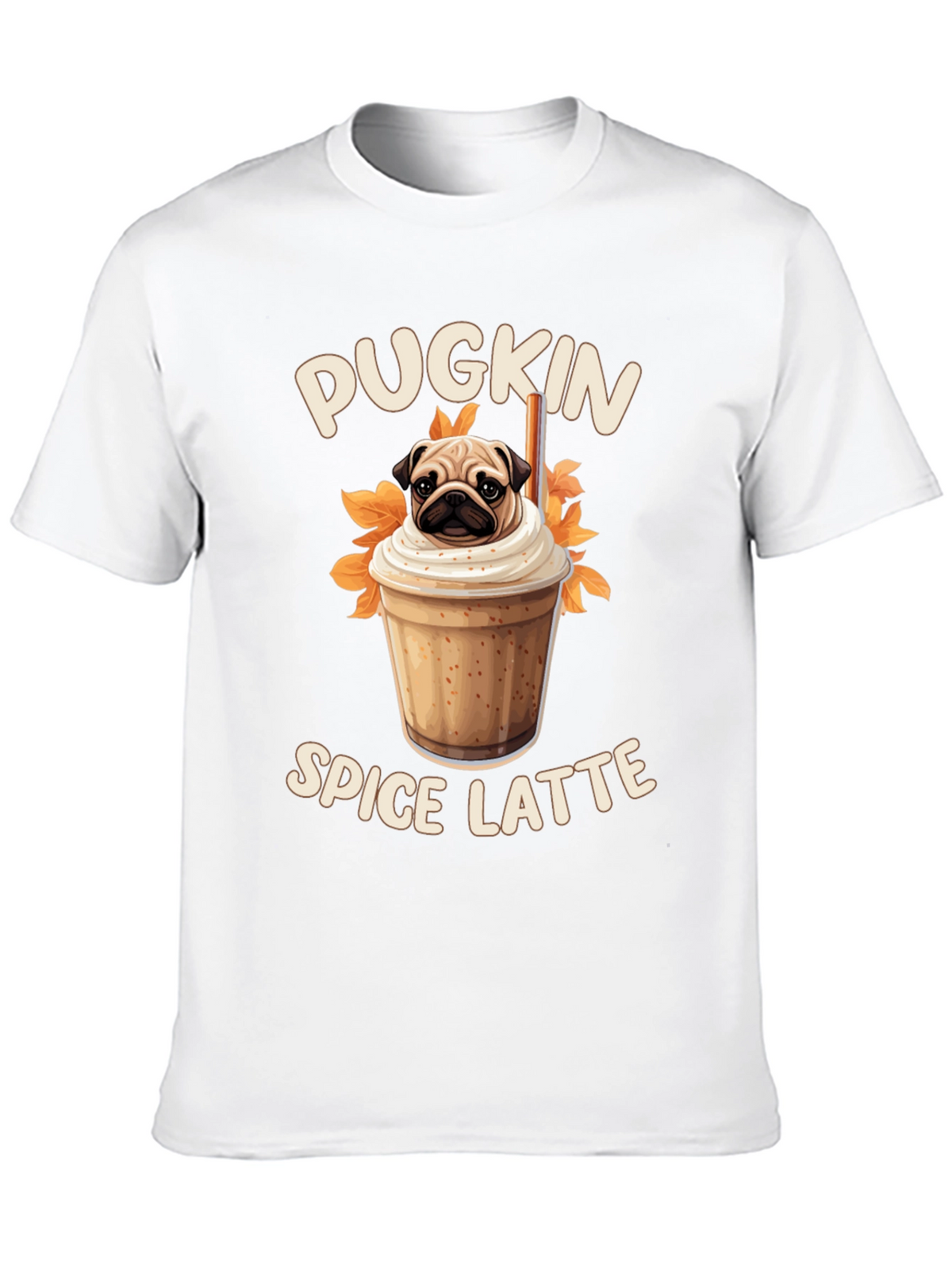Pugkin Spice Latte T-Shirt