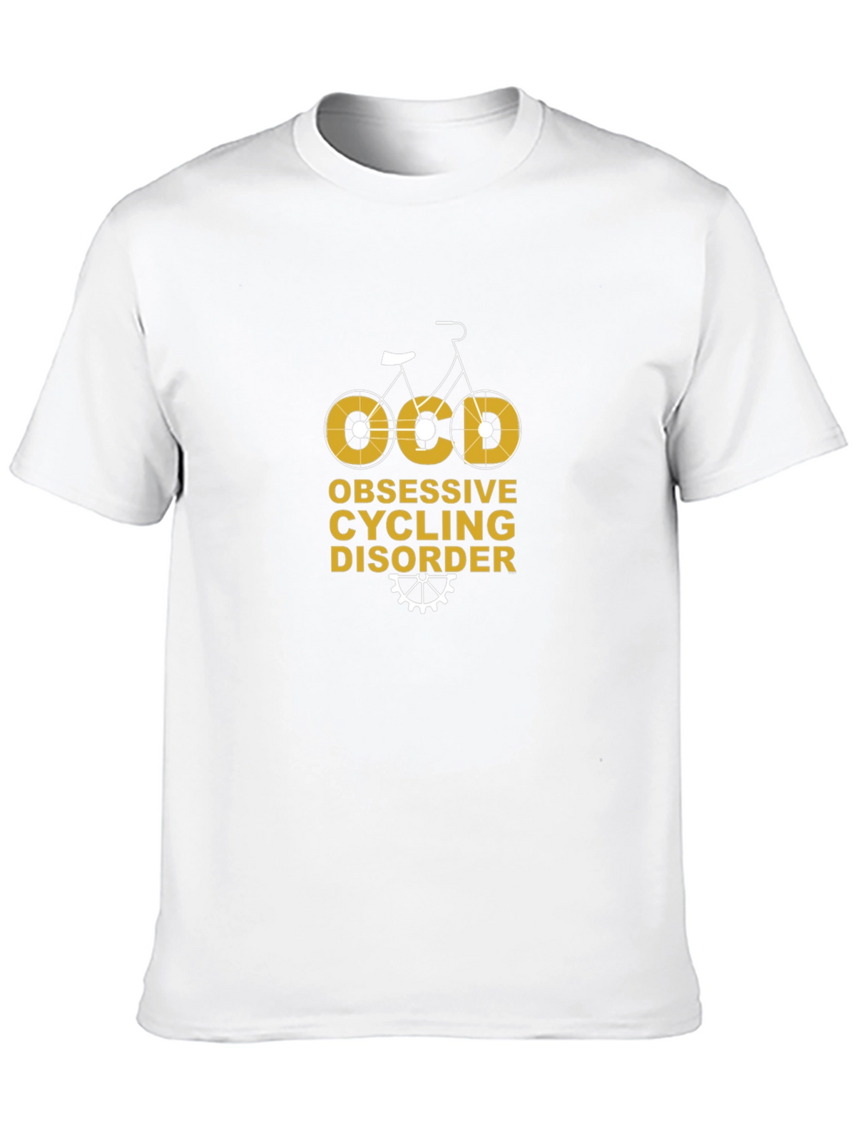 OCD Obsessive Cycling Disorder Black T-Shirt
