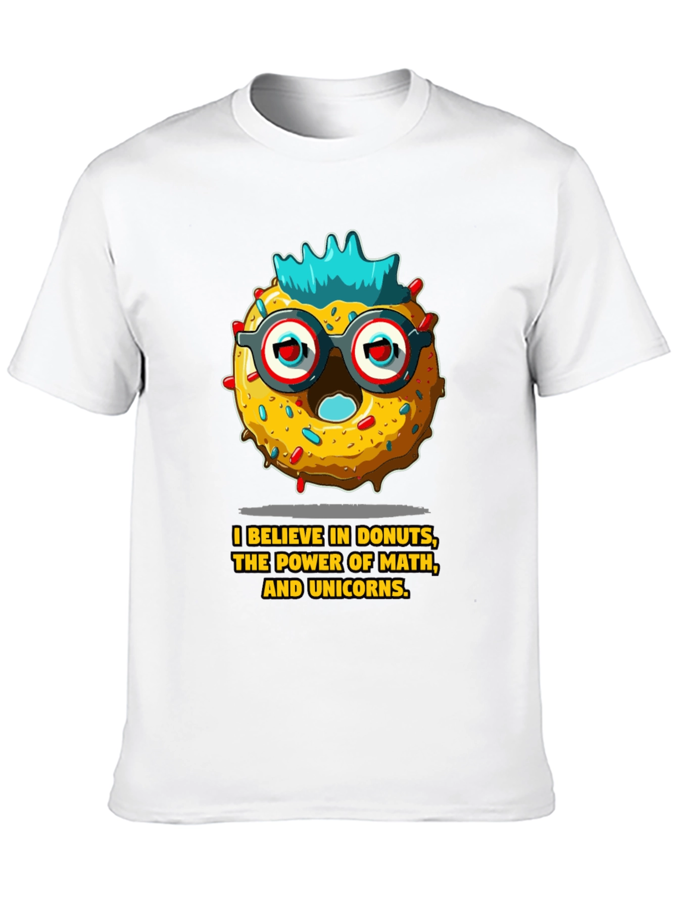 Donut Math Unicorns Graphic Tee