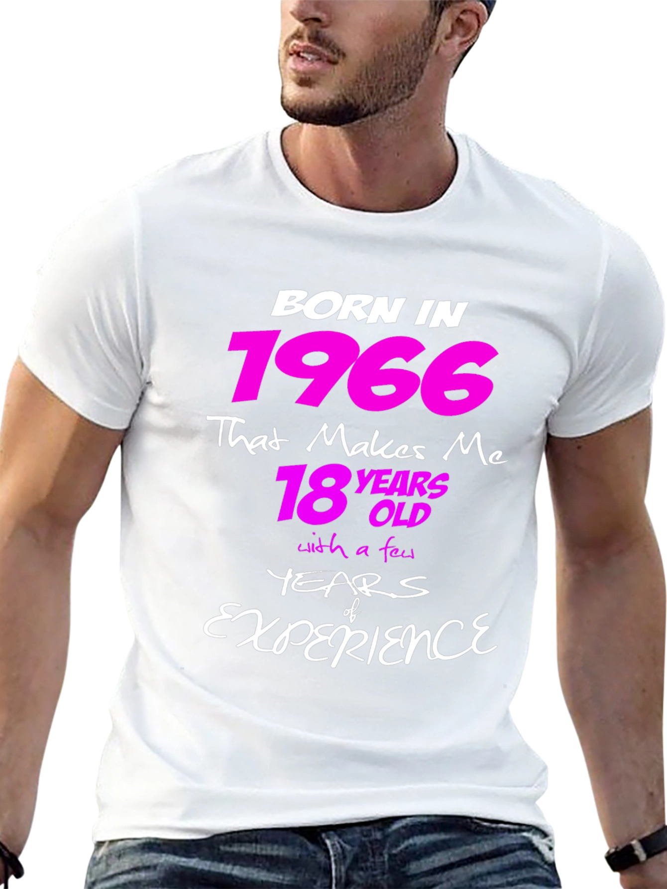 Born in 1966 Funny Birthday T-Shirt