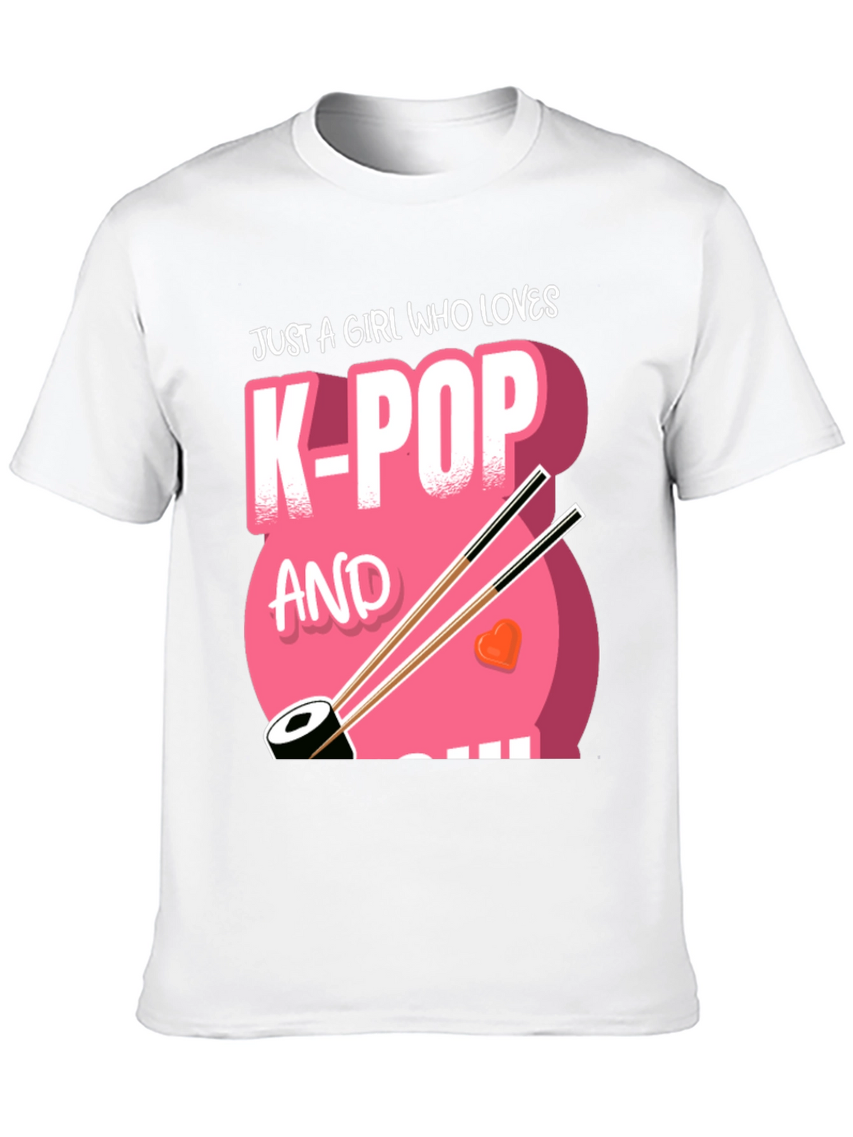 K-Pop & Sushi Lover T-Shirt