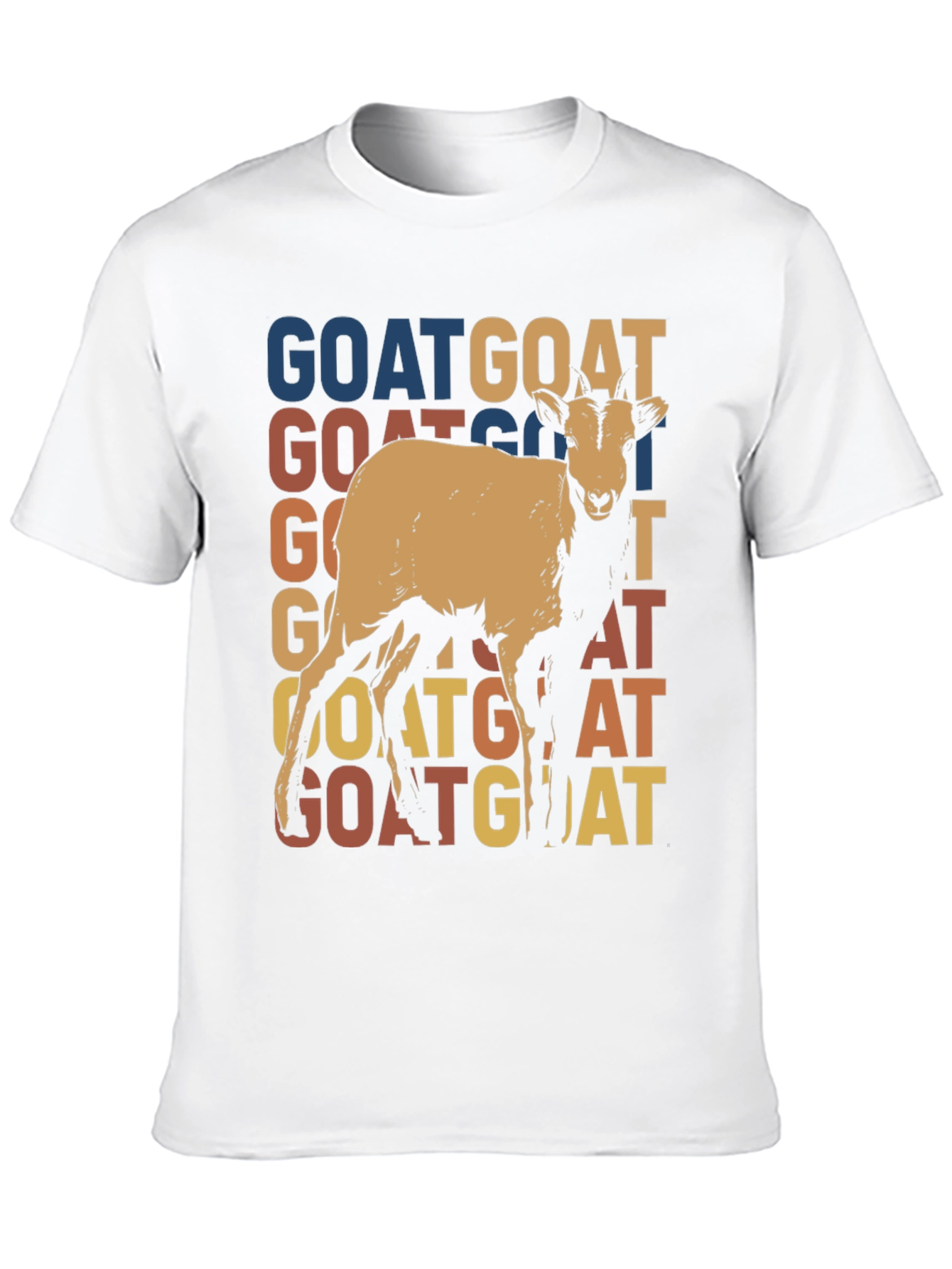 Retro Goat Graphic Tee