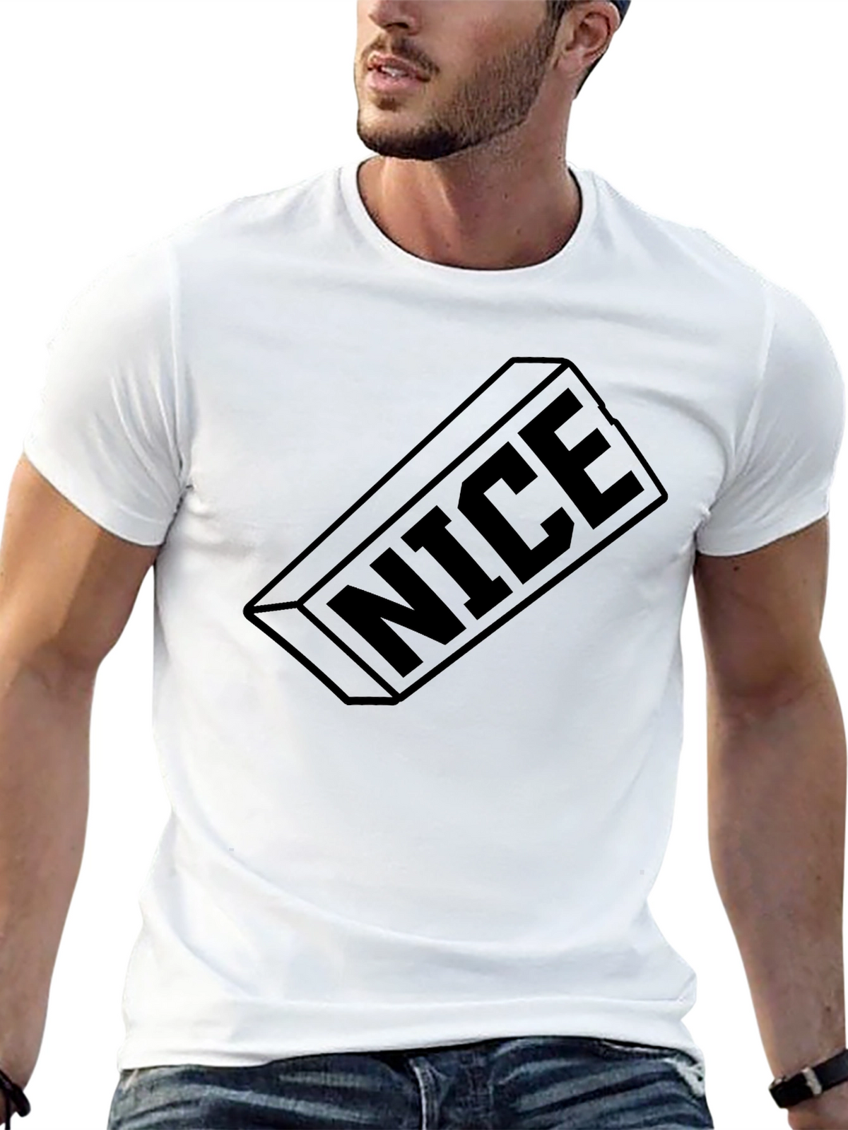 Nice Bar T-Shirt - Stylish Graphic Tee